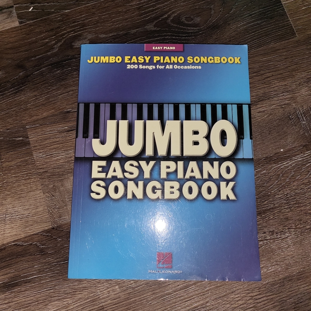 ❄️🩵Jumbo Easy Piano Songbook